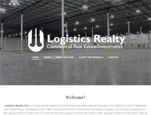 Tablet Screenshot of logisticsrealty.net